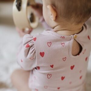 pehr baby sweetheart long sleeve top